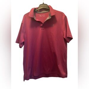 Under Armour Men's Polo Shirt in Deep Red